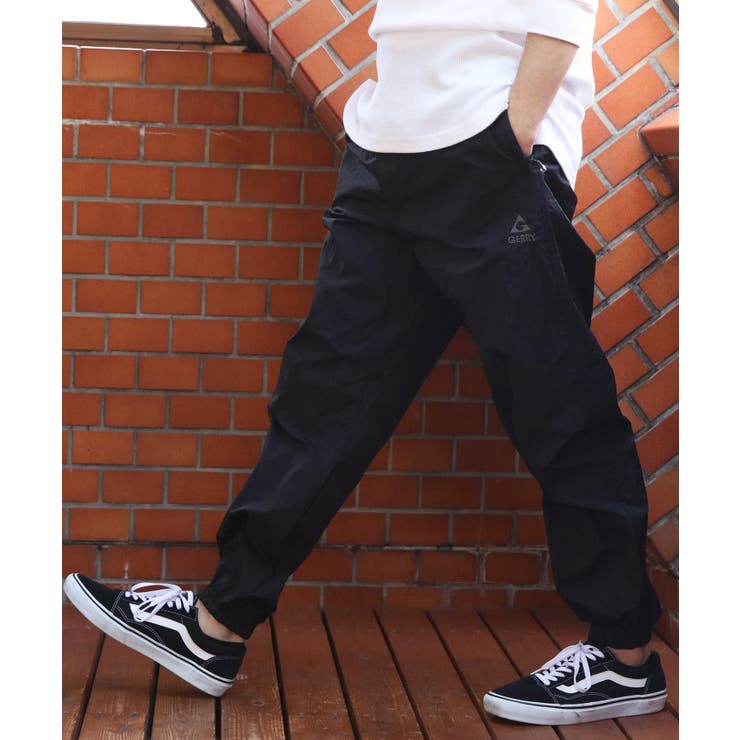 ブラック | ナイロンジョガーパンツ メンズ イージーパンツ GERRY 接触冷感  | 8（eight） 