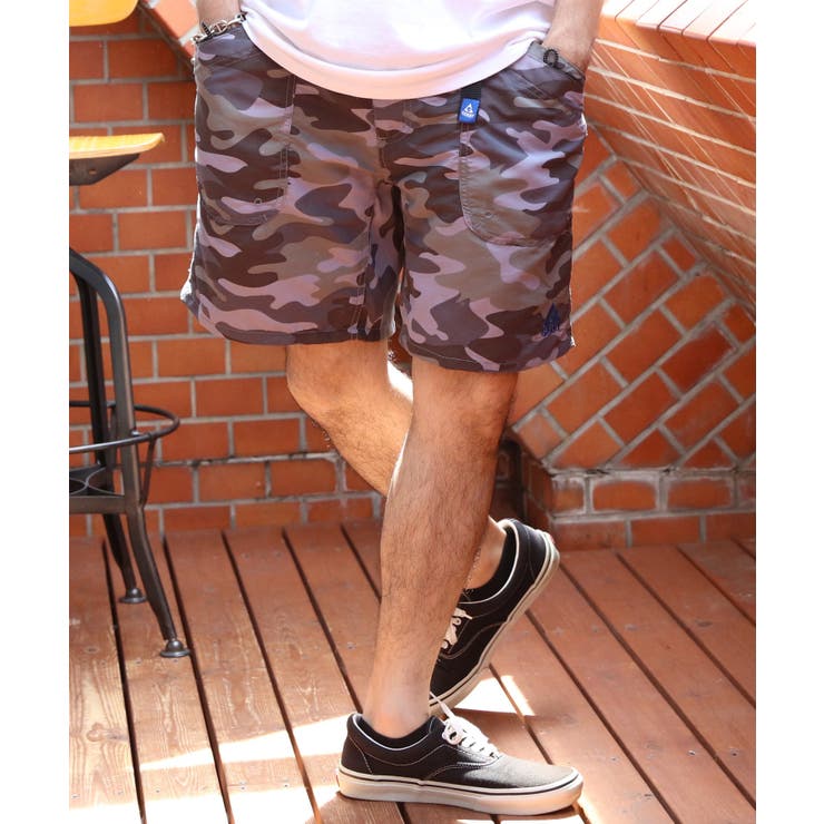 グレー迷彩 | ナイロンクライミングショートパンツ メンズ ナイロン GERRY | 8（eight） 