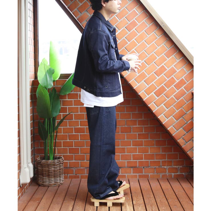 ワイドデニム メンズ ジーンズ ワイドフィット5Pパンツ Hanes  | 8（eight）  | 詳細画像22 