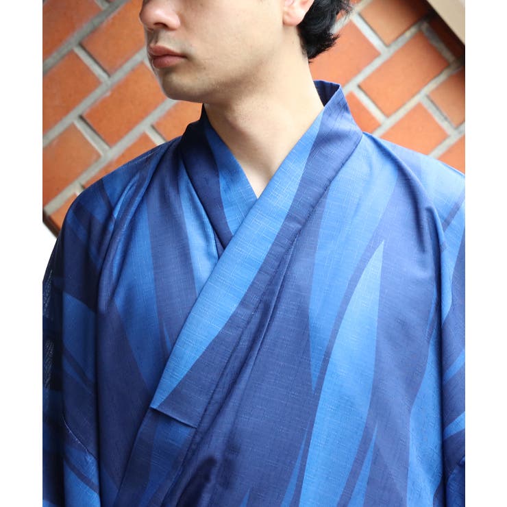 浴衣 メンズ 格子 浴衣 単品 総柄 夏 夏祭り 花火大会に  | 8（eight）  | 詳細画像74 