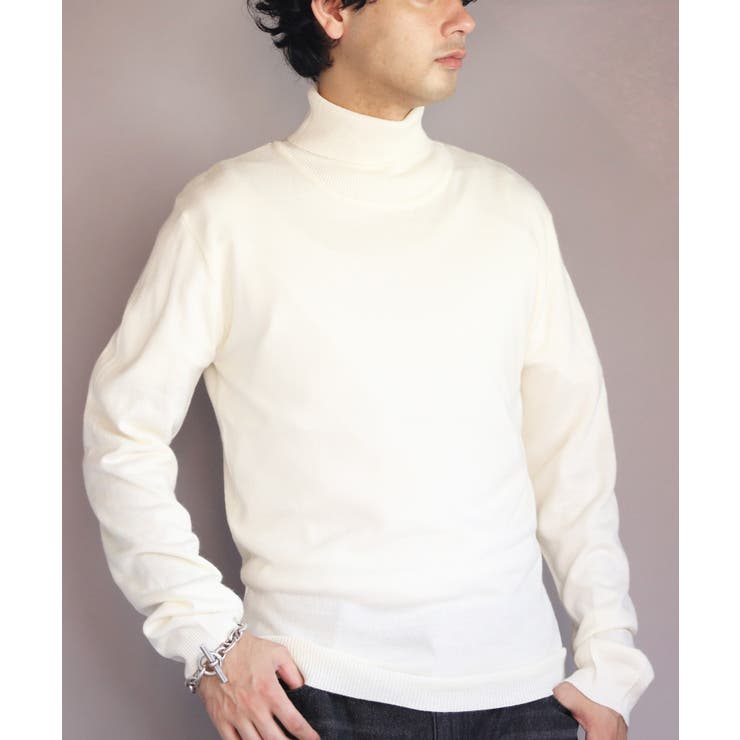 カシミヤタッチタートルネック ニットセーター メンズ ニット  | 8（eight）  | 詳細画像2 