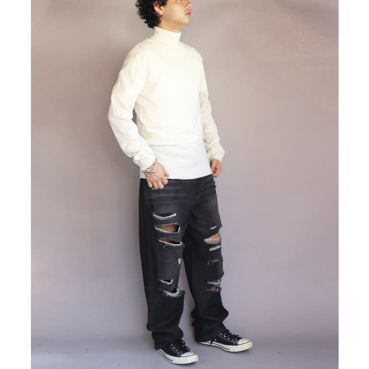 カシミヤタッチタートルネック ニットセーター メンズ ニット  | 8（eight）  | 詳細画像5 