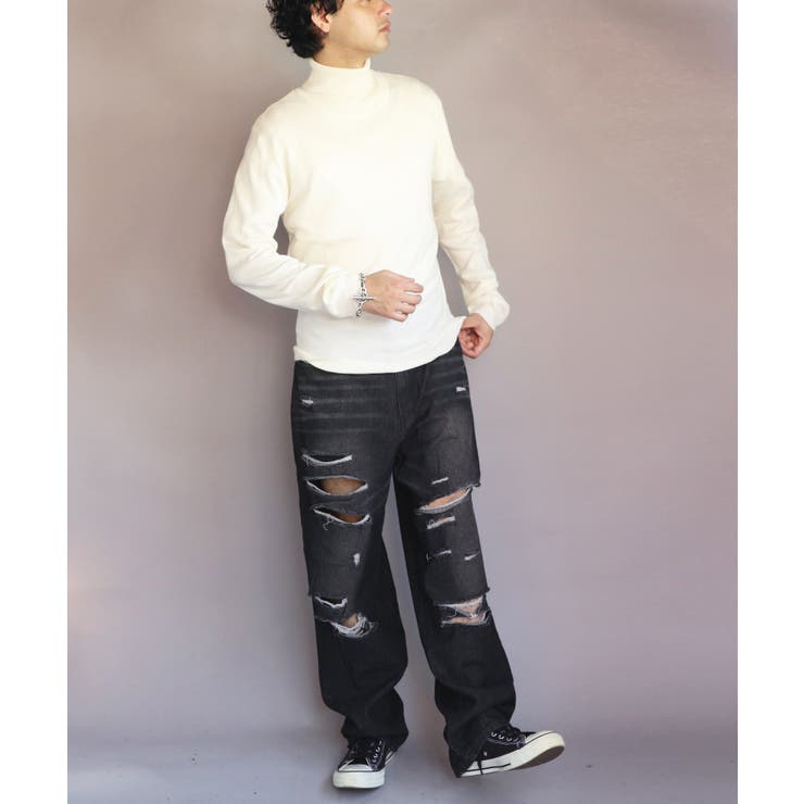 カシミヤタッチタートルネック ニットセーター メンズ ニット  | 8（eight）  | 詳細画像10 