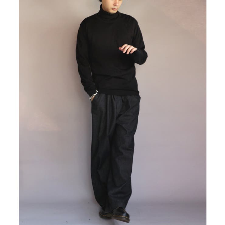 カシミヤタッチタートルネック ニットセーター メンズ ニット  | 8（eight）  | 詳細画像13 