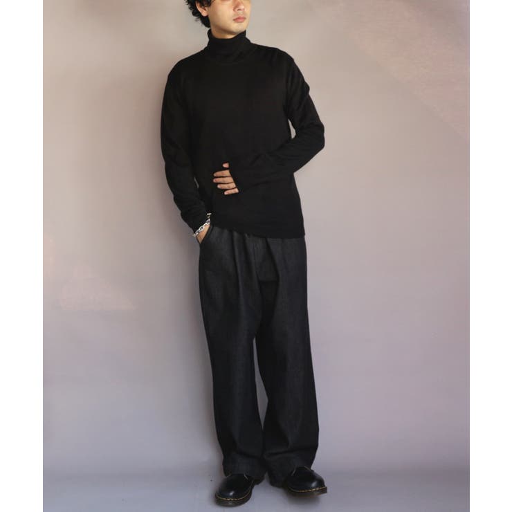 カシミヤタッチタートルネック ニットセーター メンズ ニット  | 8（eight）  | 詳細画像14 