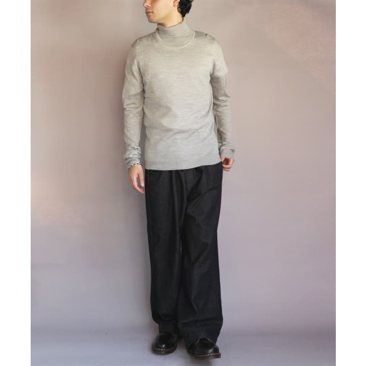 カシミヤタッチタートルネック ニットセーター メンズ ニット  | 8（eight）  | 詳細画像22 