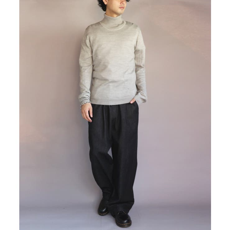 カシミヤタッチタートルネック ニットセーター メンズ ニット  | 8（eight）  | 詳細画像23 