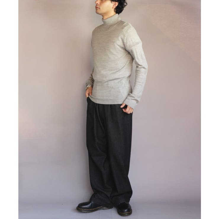 カシミヤタッチタートルネック ニットセーター メンズ ニット  | 8（eight）  | 詳細画像28 