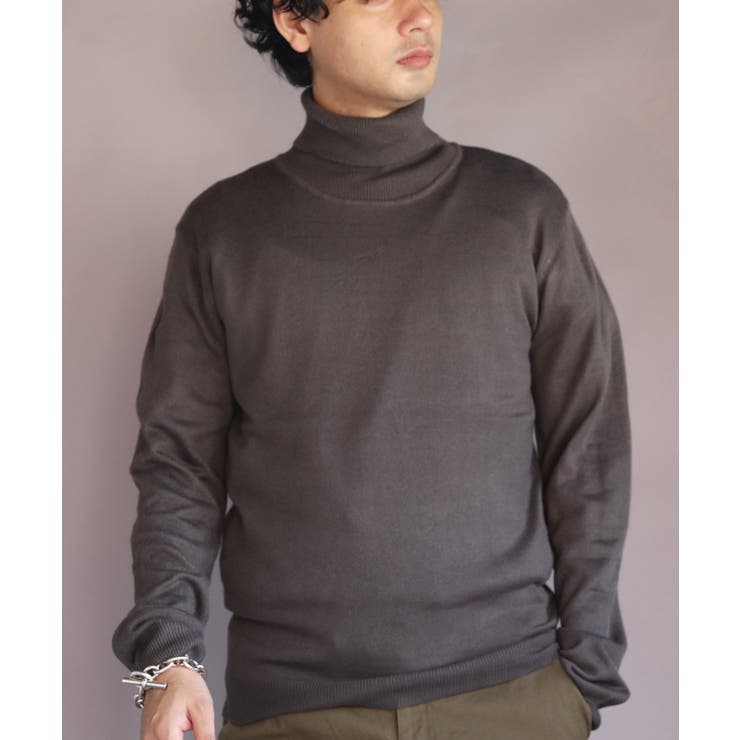 カシミヤタッチタートルネック ニットセーター メンズ ニット  | 8（eight）  | 詳細画像29 