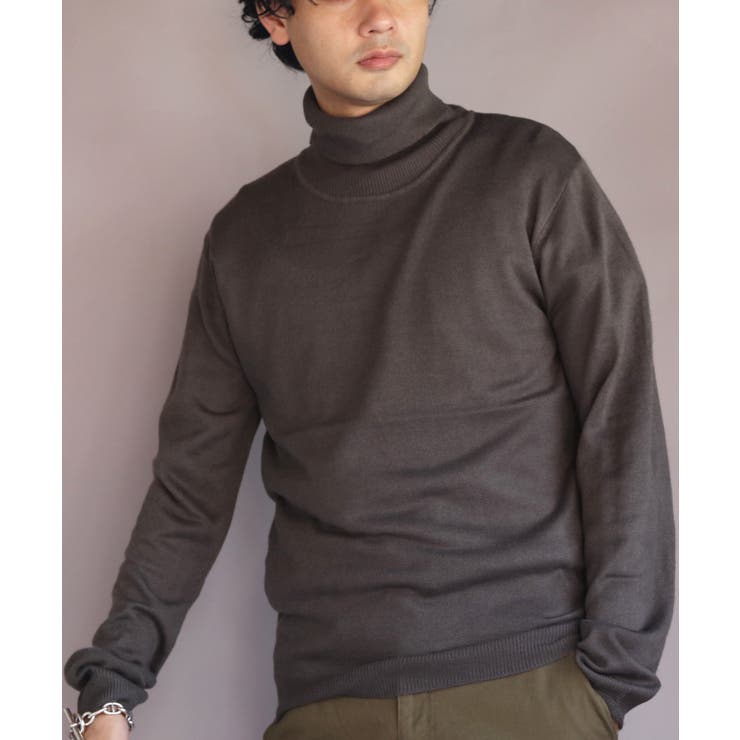 カシミヤタッチタートルネック ニットセーター メンズ ニット  | 8（eight）  | 詳細画像30 