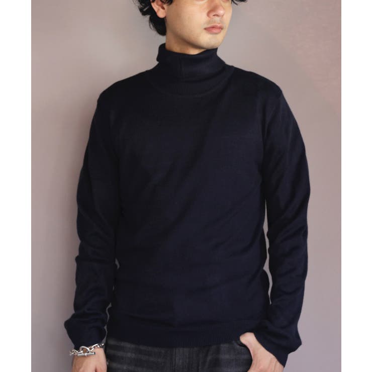 カシミヤタッチタートルネック ニットセーター メンズ ニット  | 8（eight）  | 詳細画像47 