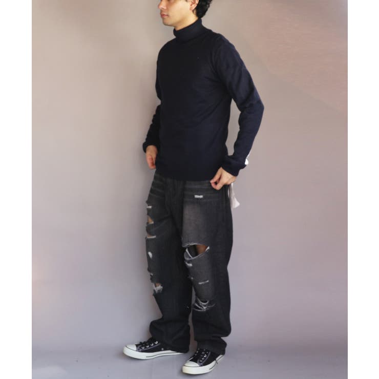 カシミヤタッチタートルネック ニットセーター メンズ ニット  | 8（eight）  | 詳細画像52 