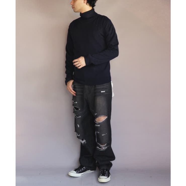 カシミヤタッチタートルネック ニットセーター メンズ ニット  | 8（eight）  | 詳細画像53 