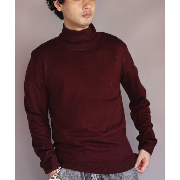 カシミヤタッチタートルネック ニットセーター メンズ ニット  | 8（eight）  | 詳細画像65 