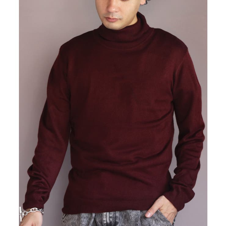 カシミヤタッチタートルネック ニットセーター メンズ ニット  | 8（eight）  | 詳細画像66 