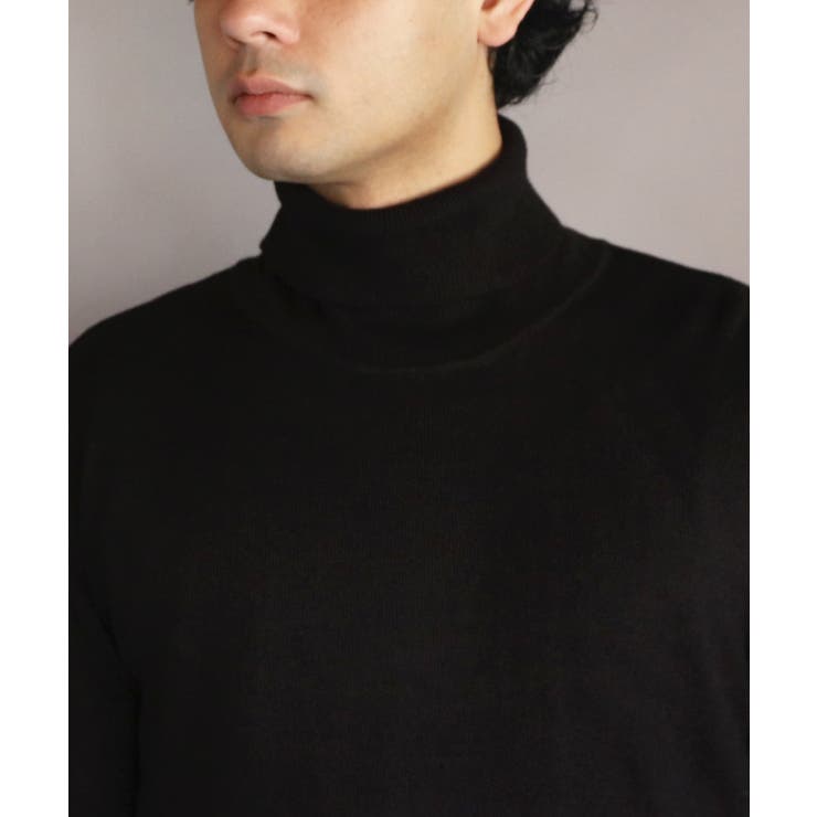 カシミヤタッチタートルネック ニットセーター メンズ ニット  | 8（eight）  | 詳細画像80 