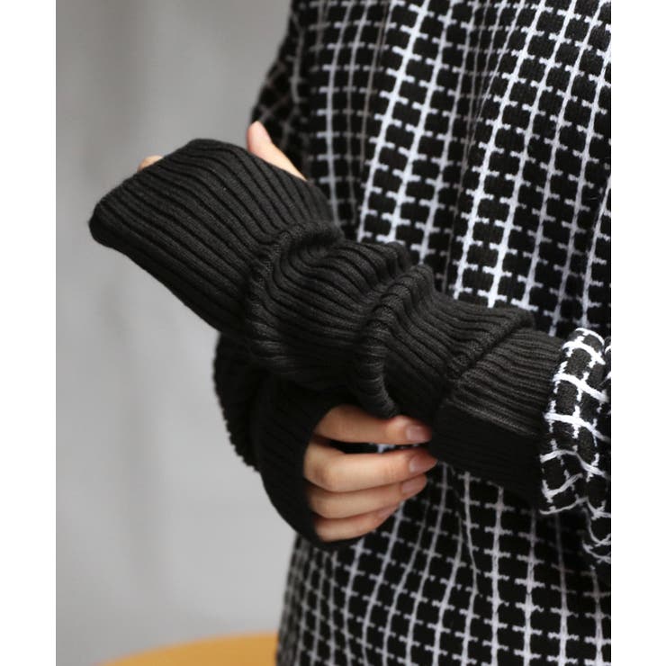 カシミヤタッチアームカバー メンズ レディース アームウォーマー | 8（eight）  | 詳細画像18 