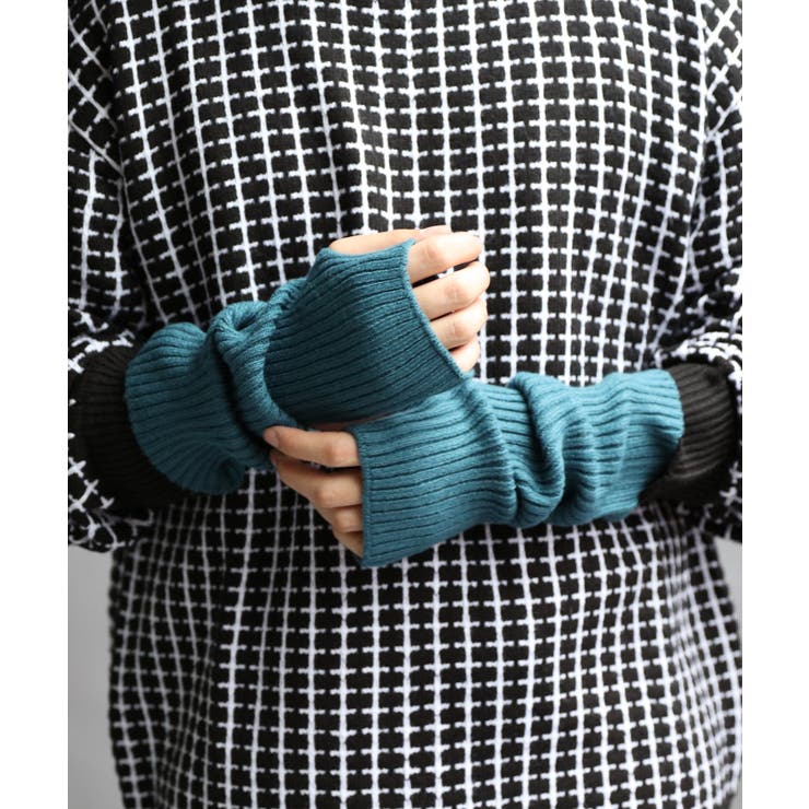 カシミヤタッチアームカバー メンズ レディース アームウォーマー | 8（eight）  | 詳細画像34 