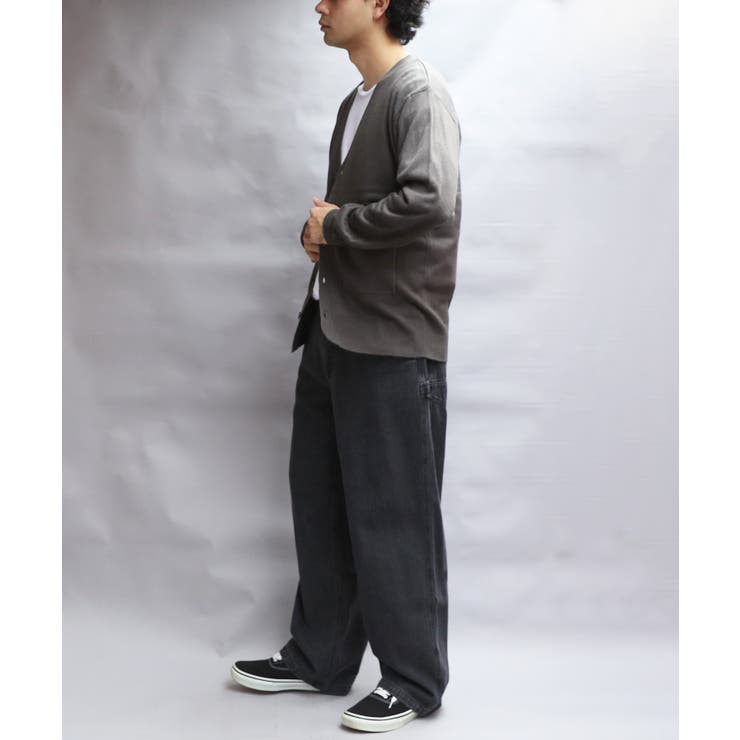ニット カーディガン カシミヤタッチ メンズ カーディガン 通勤  | 8（eight）  | 詳細画像30 