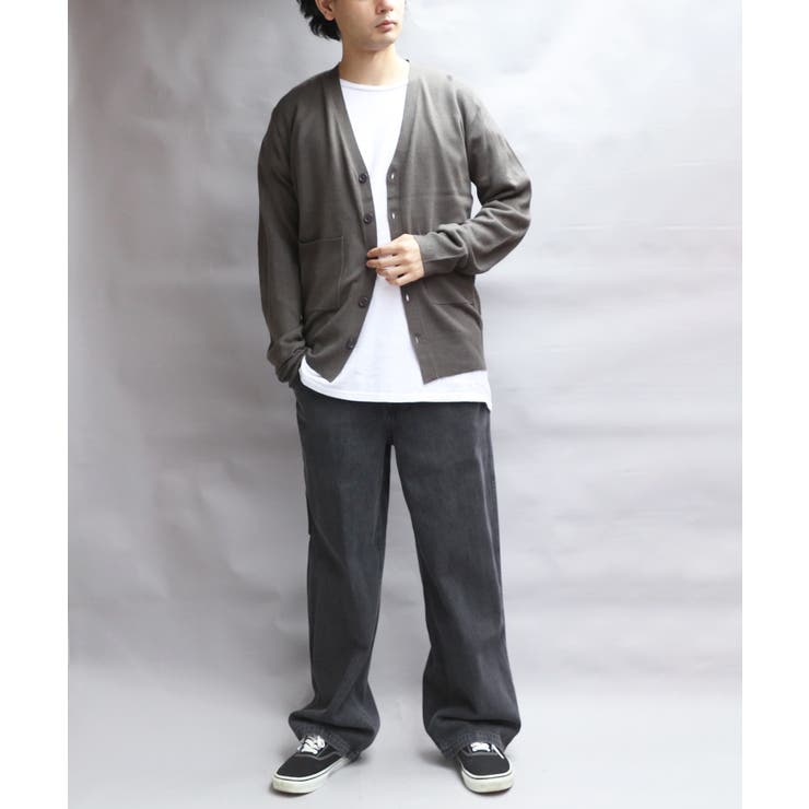 ニット カーディガン カシミヤタッチ メンズ カーディガン 通勤  | 8（eight）  | 詳細画像31 
