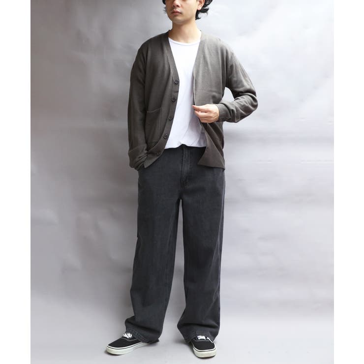ニット カーディガン カシミヤタッチ メンズ カーディガン 通勤  | 8（eight）  | 詳細画像33 