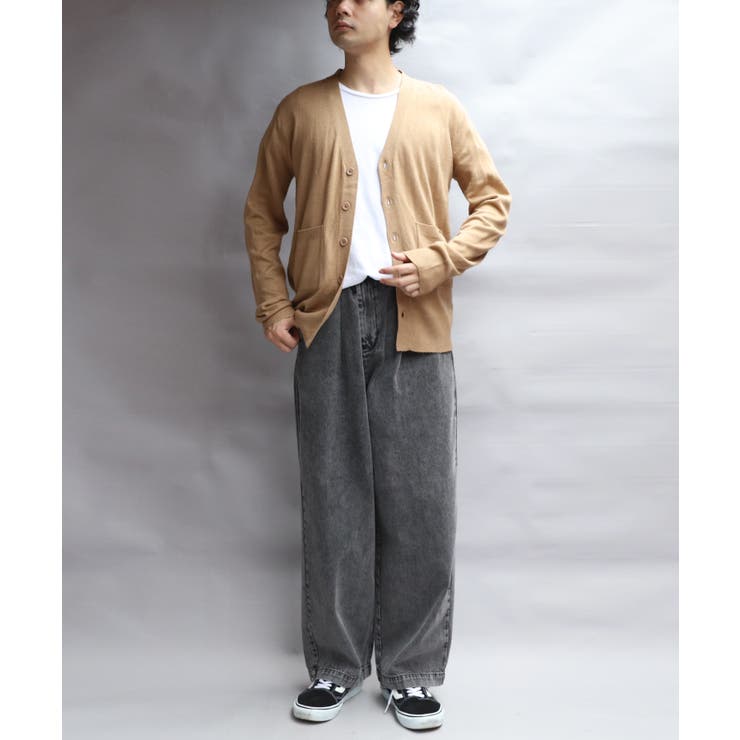 ニット カーディガン カシミヤタッチ メンズ カーディガン 通勤  | 8（eight）  | 詳細画像40 