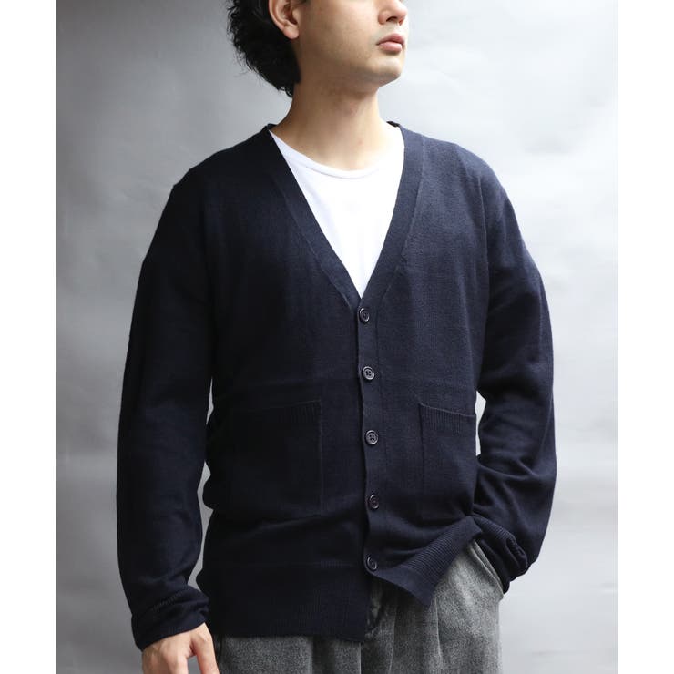 ニット カーディガン カシミヤタッチ メンズ カーディガン 通勤  | 8（eight）  | 詳細画像47 