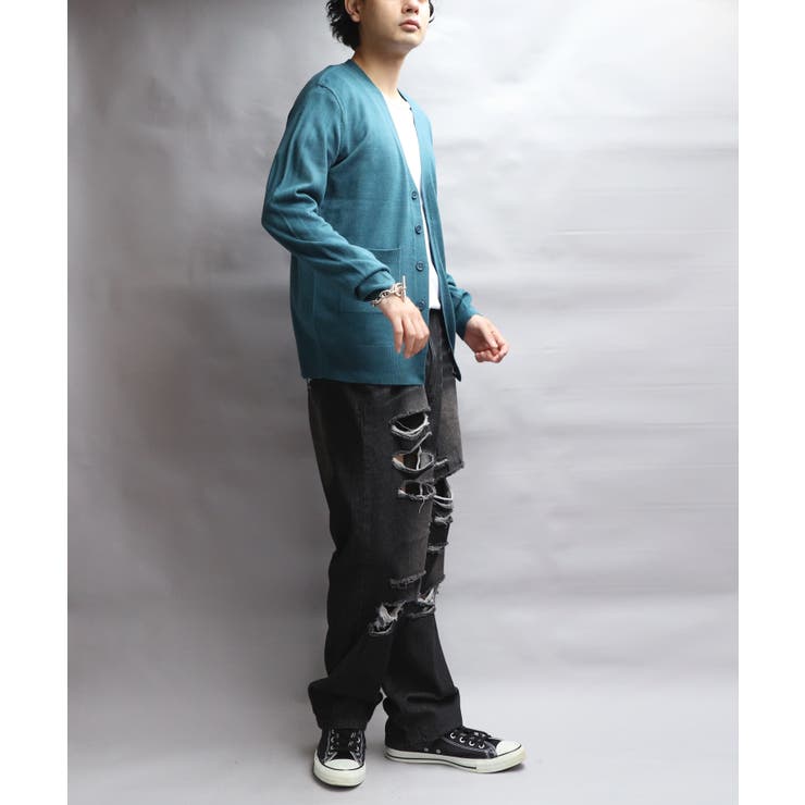 ニット カーディガン カシミヤタッチ メンズ カーディガン 通勤  | 8（eight）  | 詳細画像62 