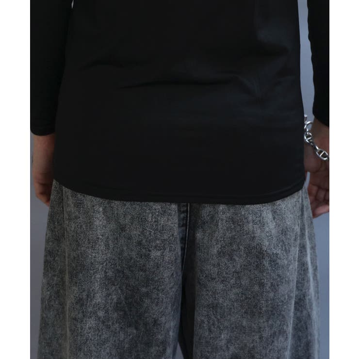 ストレッチUネックロンT メンズ Tシャツ 裏起毛 ユニセックス | 8（eight）  | 詳細画像38 