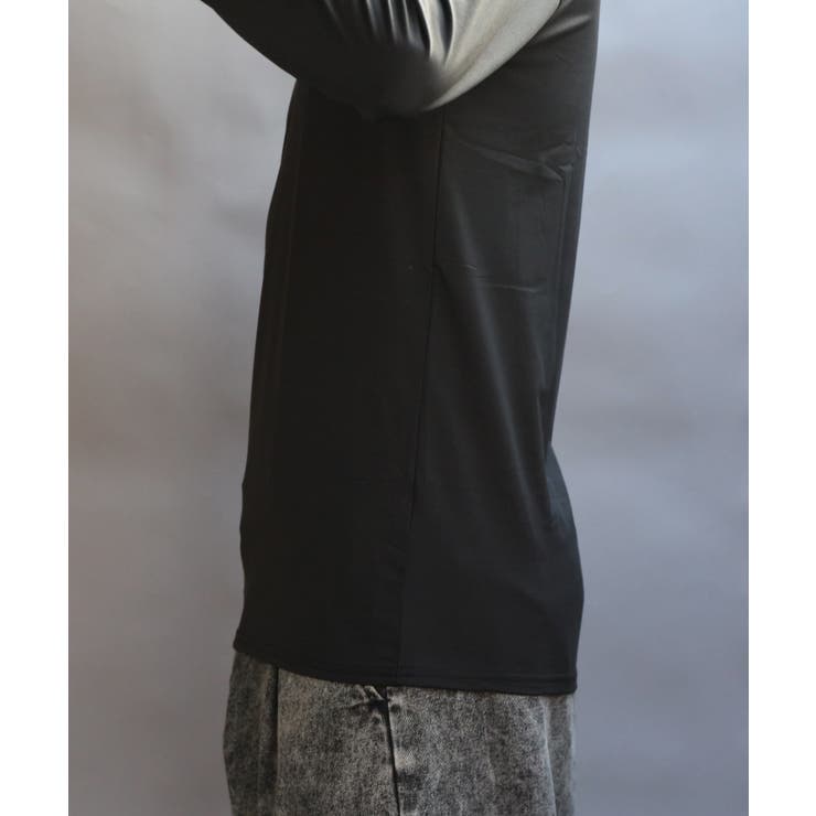 ストレッチVネックロンT メンズ Ｔシャツ ロング 裏起毛  | 8（eight）  | 詳細画像40 