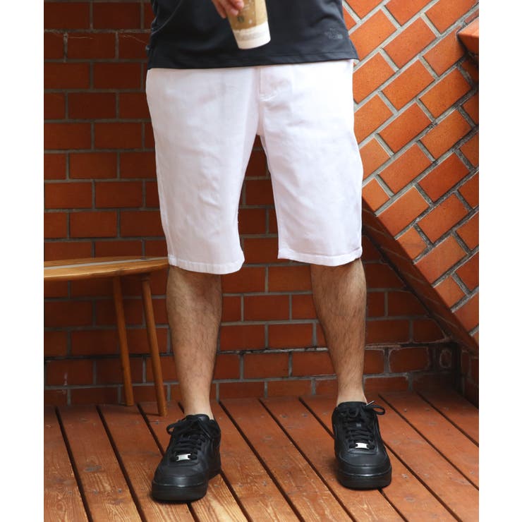 チノショートパンツ メンズ ハーフパンツ コットン ストレッチ | 8（eight）  | 詳細画像1 
