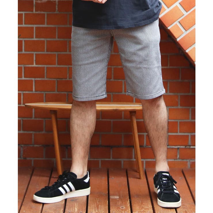 チドリ | 総柄ショートパンツ メンズ ハーフパンツ カツラギ チェック | 8（eight） 
