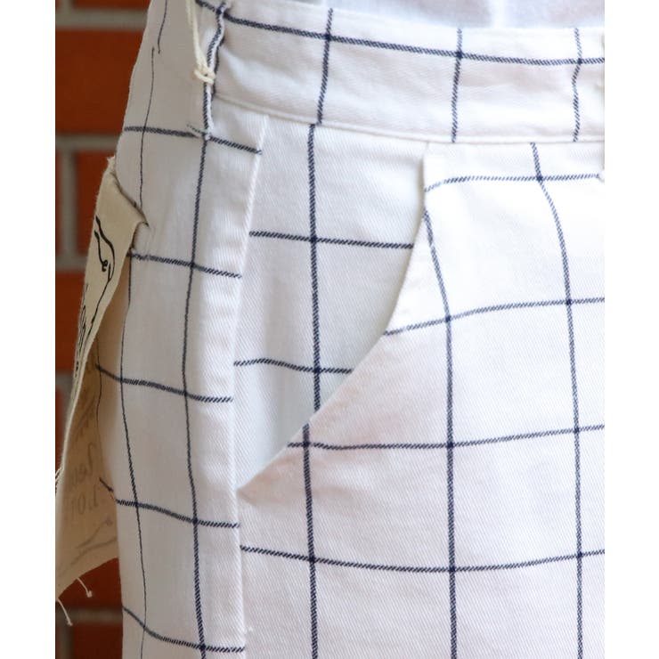 総柄ショートパンツ メンズ ハーフパンツ カツラギ チェック | 8（eight）  | 詳細画像67 