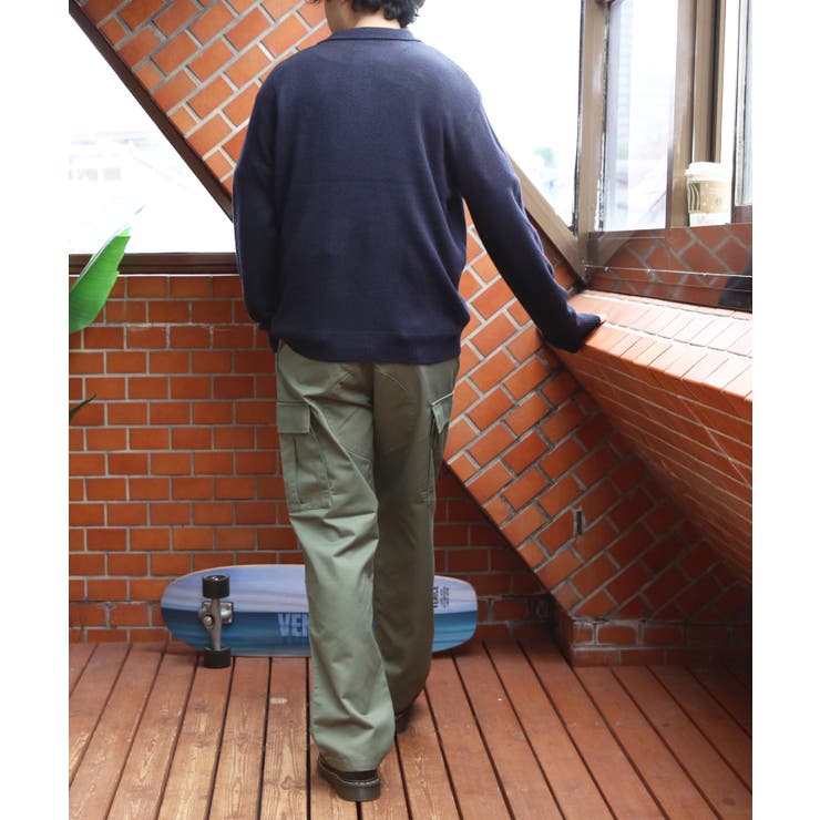 カシミヤタッチポロシャツ メンズ ニットセーター ニット インナー  | 8（eight）  | 詳細画像59 