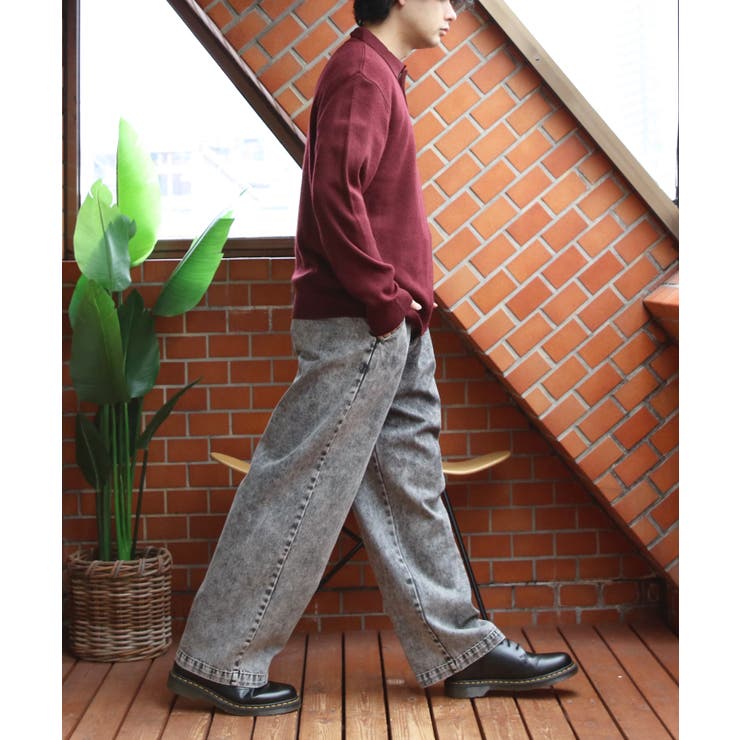 カシミヤタッチポロシャツ メンズ ニットセーター ニット インナー  | 8（eight）  | 詳細画像77 