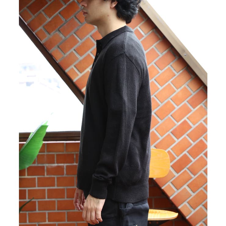 カシミヤタッチポロシャツ メンズ ニットセーター ニット インナー  | 8（eight）  | 詳細画像81 