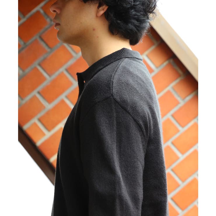 カシミヤタッチポロシャツ メンズ ニットセーター ニット インナー  | 8（eight）  | 詳細画像85 