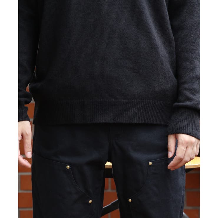 カシミヤタッチポロシャツ メンズ ニットセーター ニット インナー  | 8（eight）  | 詳細画像89 