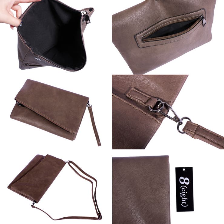 クラッチバッグ LEATHER DUSTBAG CLUTCH Penrose Leather Pouch Clutch - ZB11014200 - Fossil