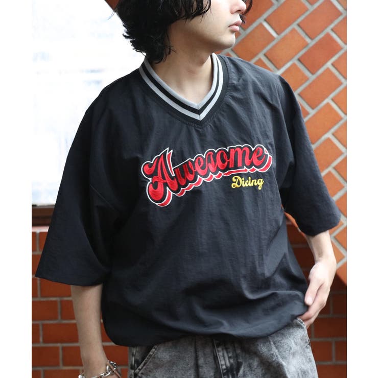 プルオーバー ナイロン ジャケット メンズ Tシャツ 半袖[品番 プルオーバー ナイロン ジャケット メンズ Tシャツ 半袖[品番