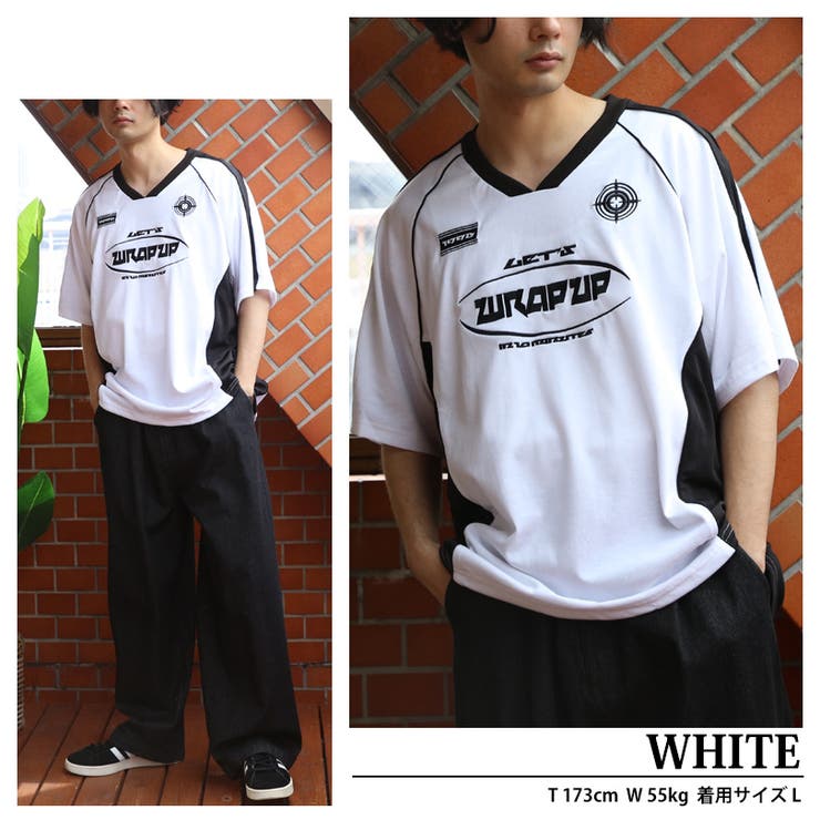 プルオーバーTシャツ メンズ Tシャツ メッシュ Vネック [品番