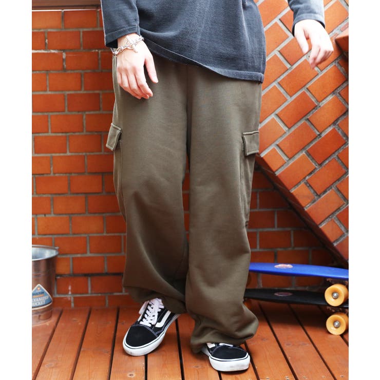 カーキ | スウェットパンツ メンズ カーゴパンツ | 8（eight） 
