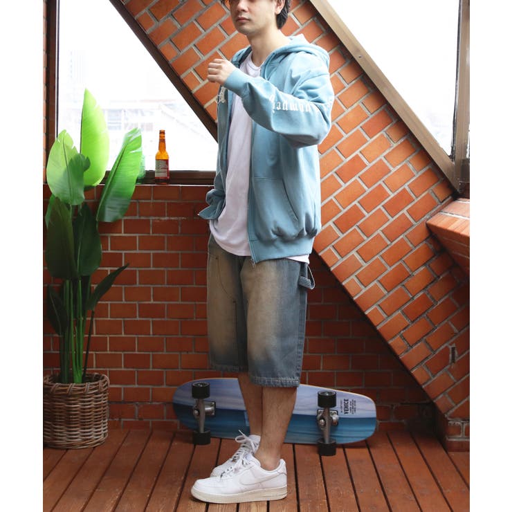 スプレー加工ジップパーカー メンズ グラフィック ヴィンテージ | 8（eight）  | 詳細画像34 