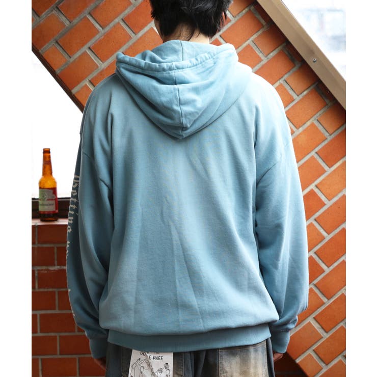 スプレー加工ジップパーカー メンズ グラフィック ヴィンテージ | 8（eight）  | 詳細画像36 