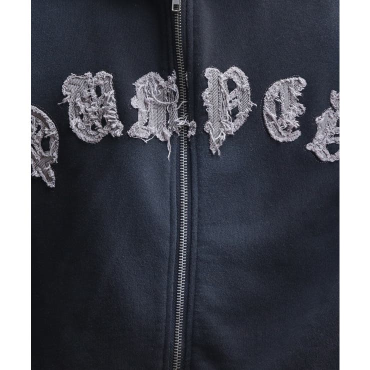 スプレー加工ジップパーカー メンズ グラフィック ヴィンテージ | 8（eight）  | 詳細画像47 