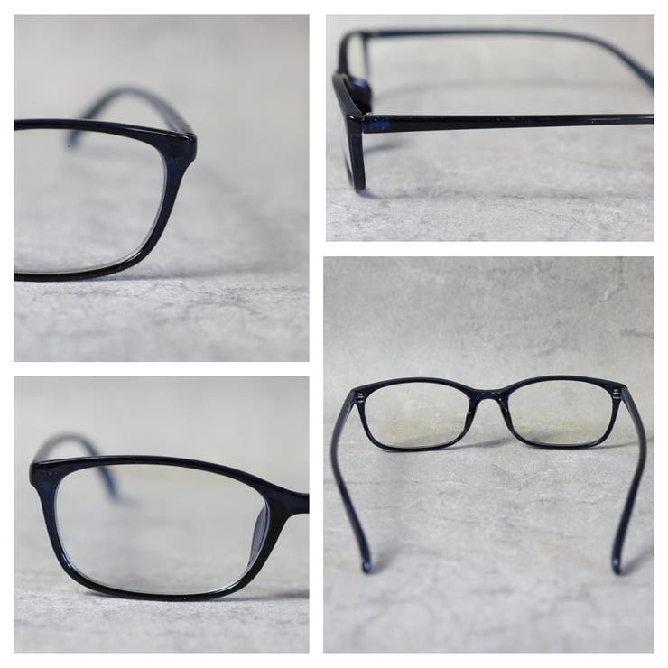 スクエアサングラス メンズ レディース ブルーライトカット ケース付き | 8（eight）  | 詳細画像10 