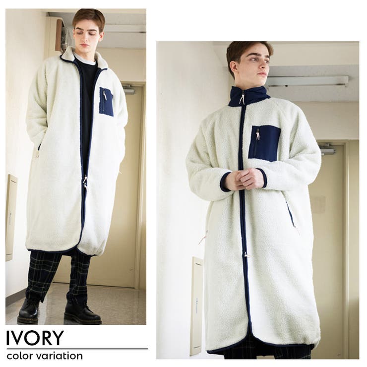 【着用2回美品！】ロンハーマン✖️ショットボアPコートジャケット38Mネイビー sts018-01.jpg