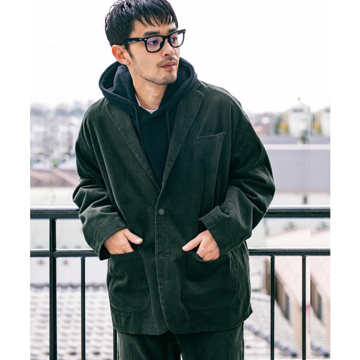 コーデュロイテーラードジャケット メンズ 全4色[品番：EH000005454