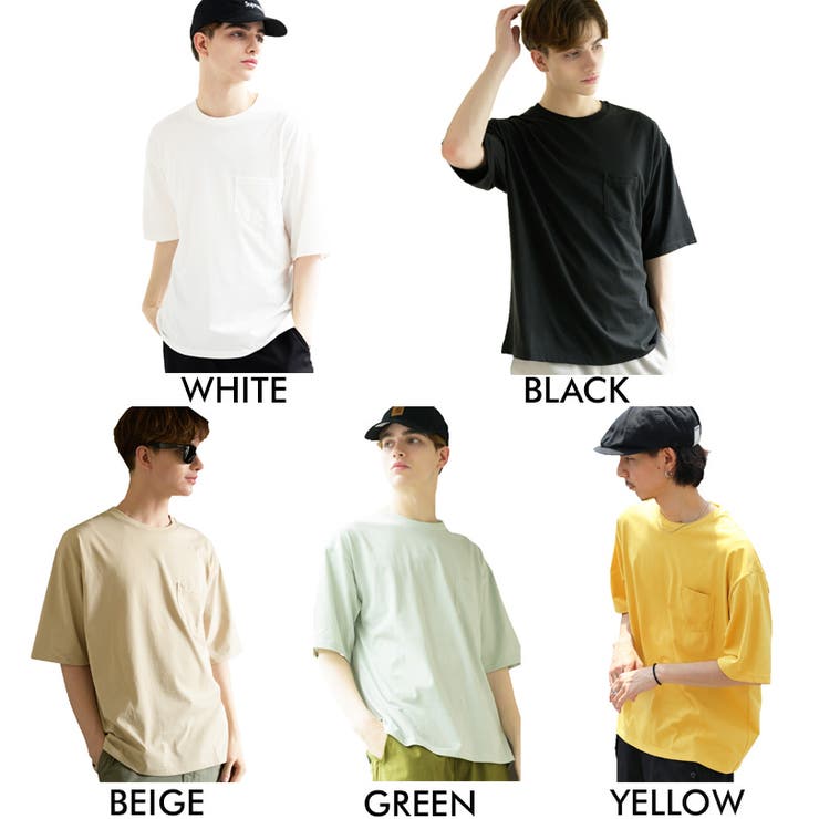 プレーティングTシャツ メンズ 半袖[品番：EH000005555]｜8（eight