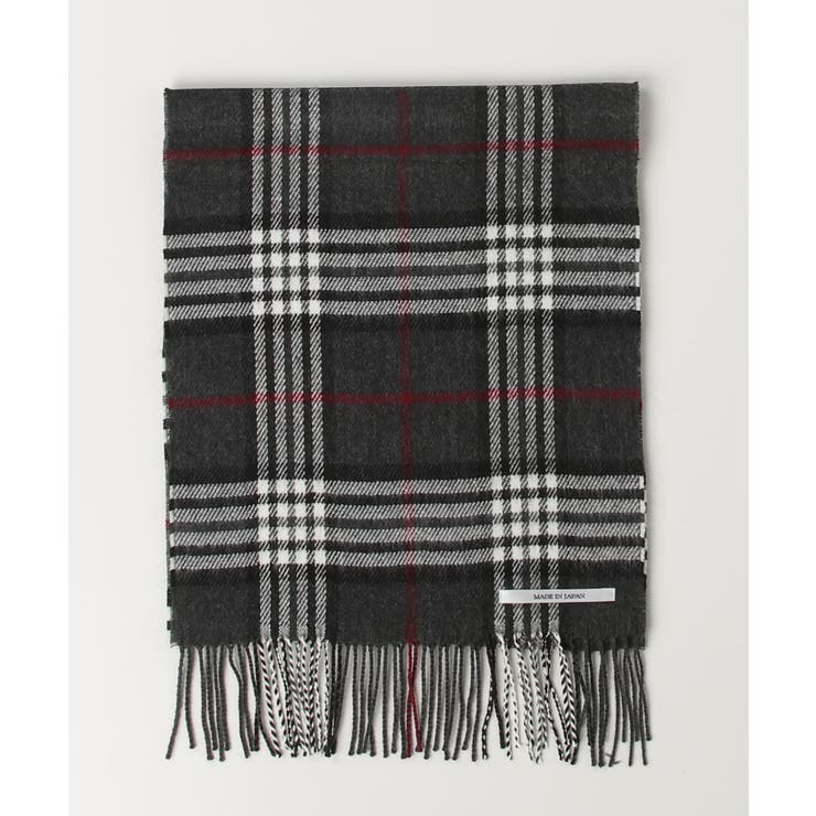 無地 チェック マフラー 日本製 メンズ レディース ユニセックス  | 8（eight）  | 詳細画像17 